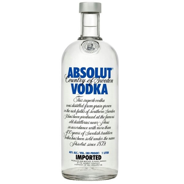 ABSOLUT BLUE 1L - THE GRAPE VINE - FINE WINES AND SPIRIRTS